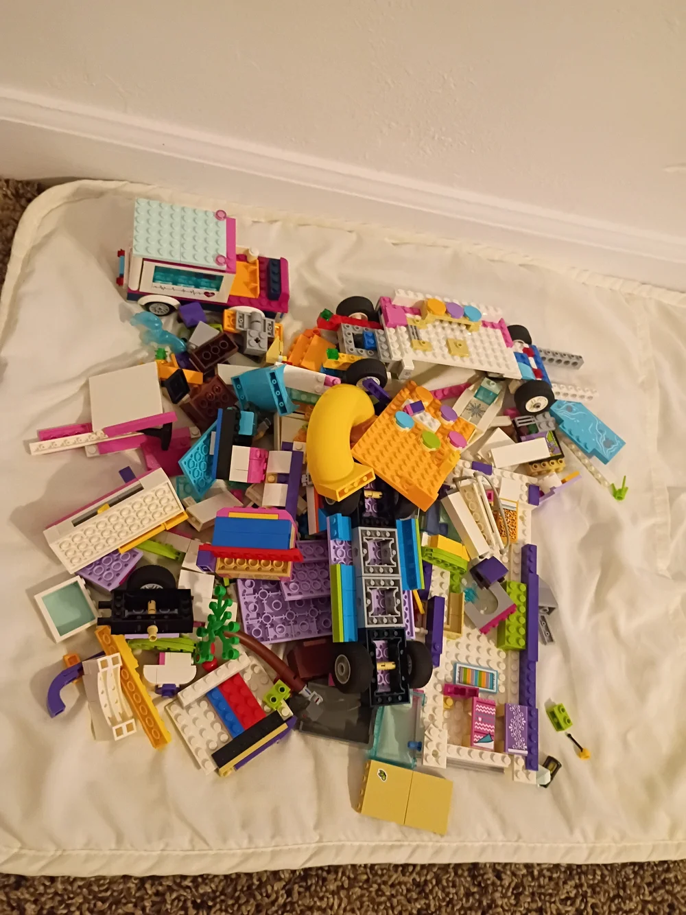 A lot of Legos.